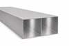 Profil aluminiowy 250x100x2,5 R0,5 z przegrodą - Surowy